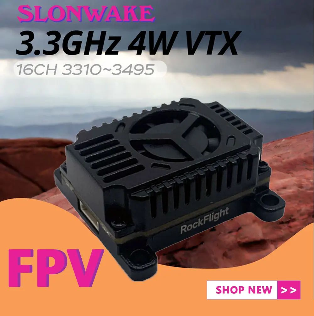 SLONWAKE FPV 3.3G 16CH 4000mW  - Drone Rc1 评论和价格
