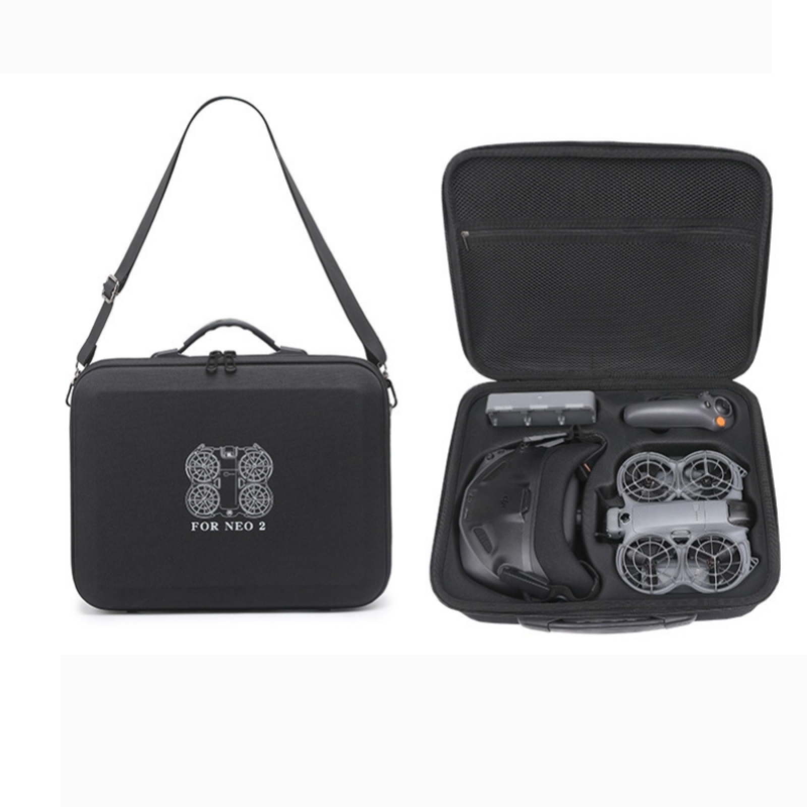 Hard Case for DJI Neo 2, Carry - Drone Rc N3 3 Batteries 评论和价格
