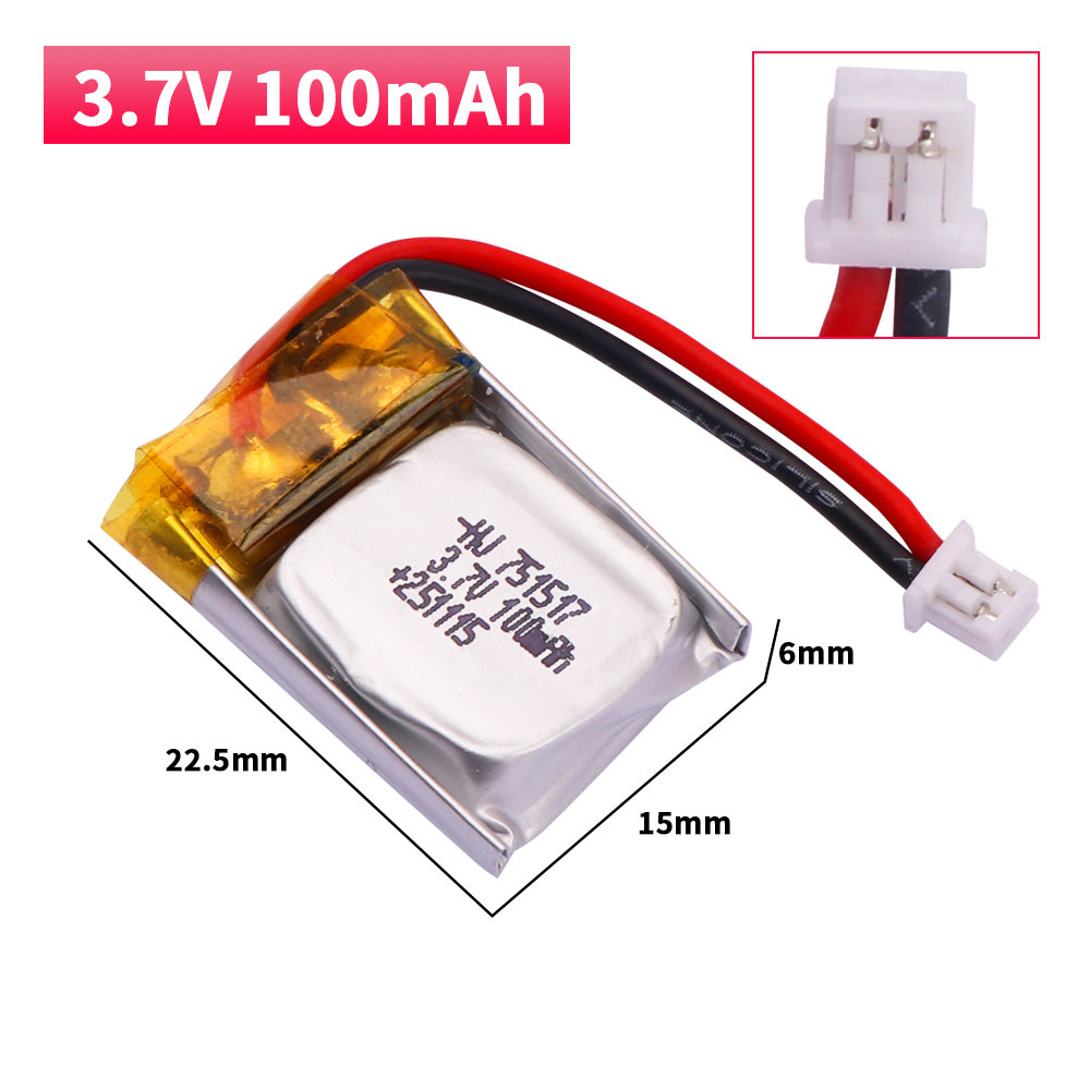 3.7V 751517 100mah Lipo Batter - Drone Fq777 Rc Quadcopter 评论和价格