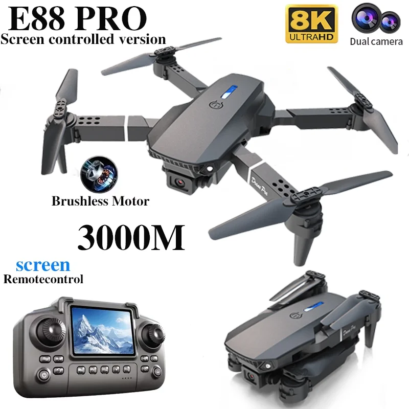 Professional E88 PRO Drone wit - Drone Rc Pro 评论和价格