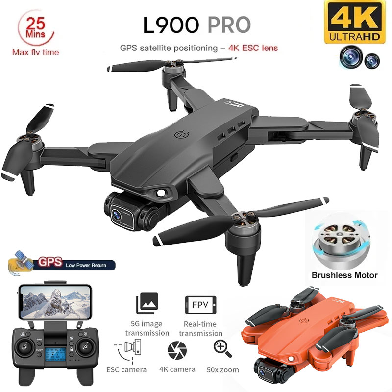 L900 Pro GPS Drone 4K Professi - Drone Rc Pro 评论和价格