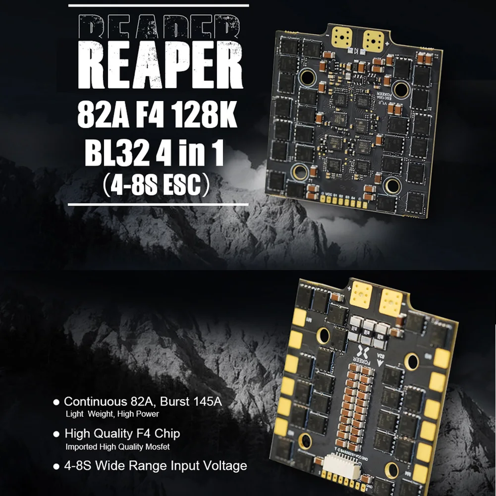 AvaCoreFoxeer Reaper V2 82a F4 - Drone Reaper Rc 评论和价格