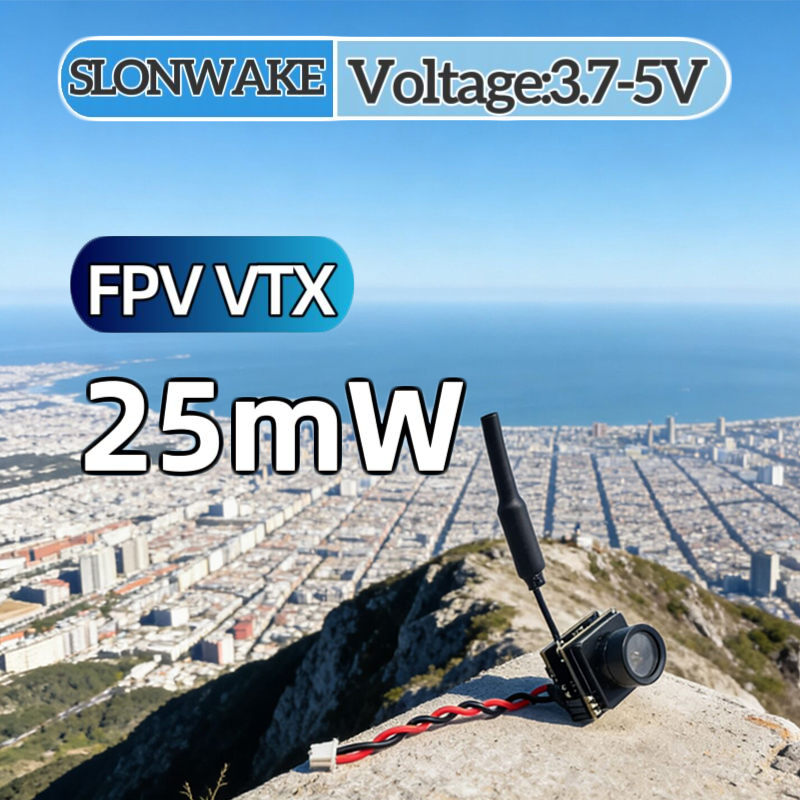 SLONWAKE FPV 25mW power simula - Drone Rc1 评论和价格