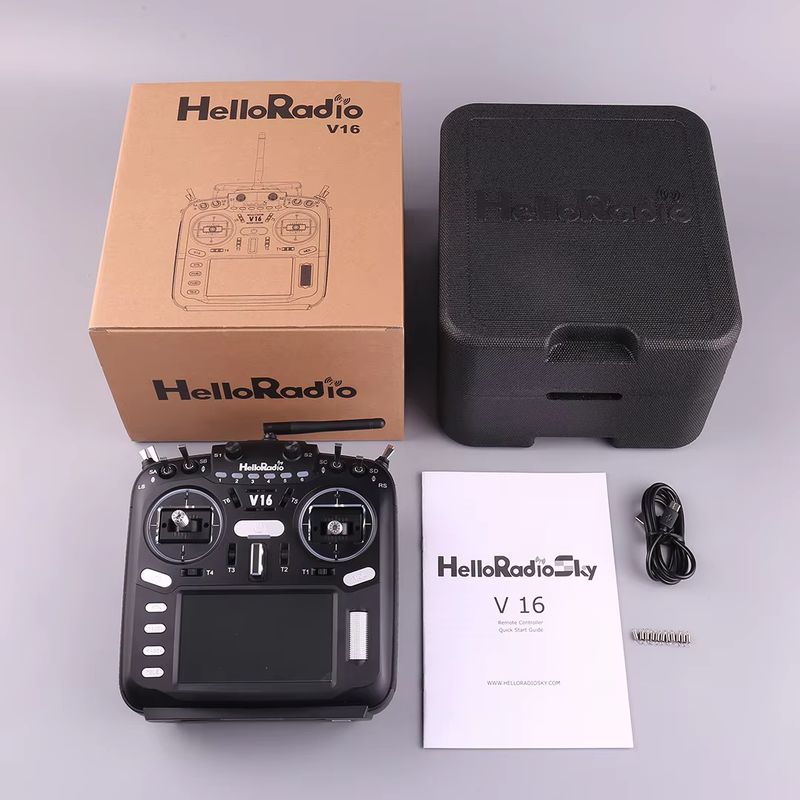 HelloRadio V16 MAX 6CH RC Tran - Drone Motion Rc 评论和价格