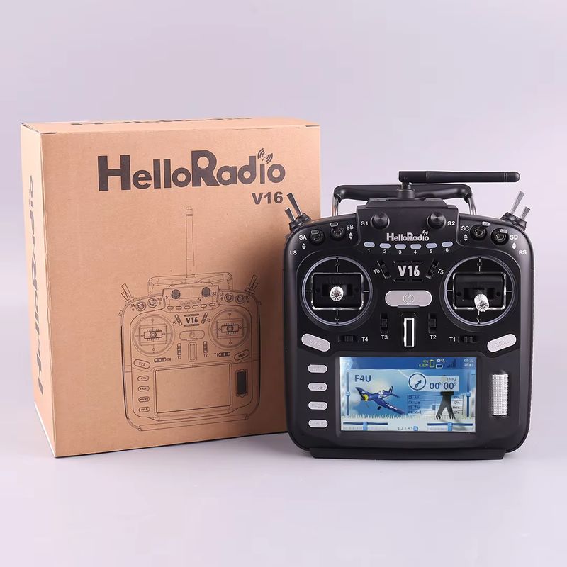 HelloRadio V16 MAX 6CH RC Tran - Drone Motion Rc 评论和价格