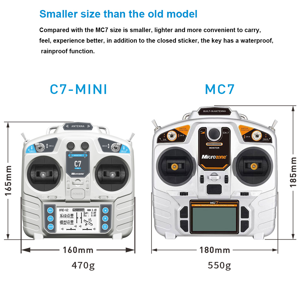 MicroZone MC7 Controller C7 MI - Drone Rc Mini 评论和价格