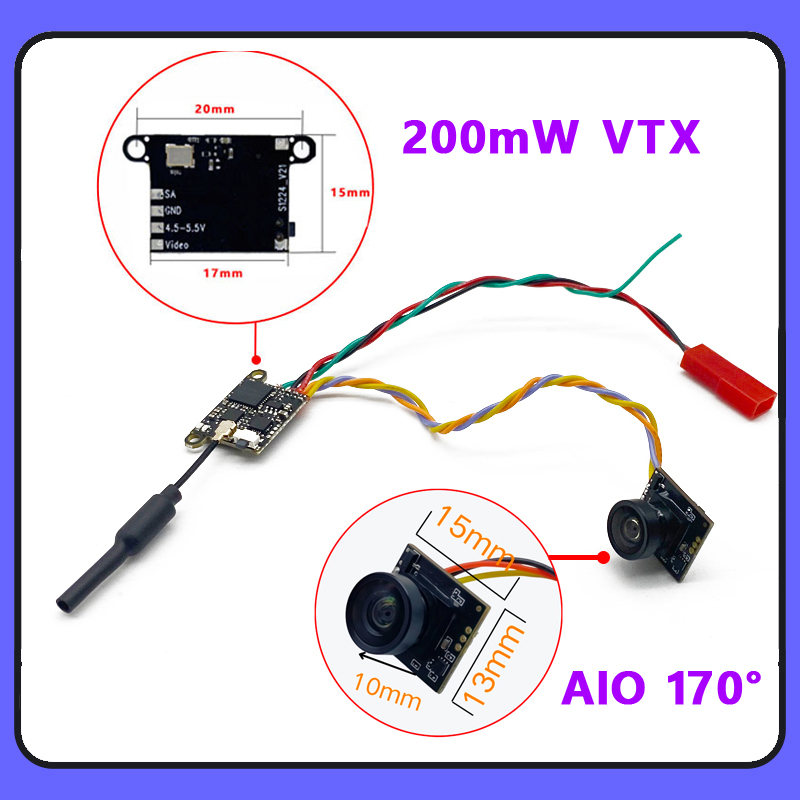 SLONWAKE 5.8G 1200TVL FPV Came - Drone Rc1 评论和价格