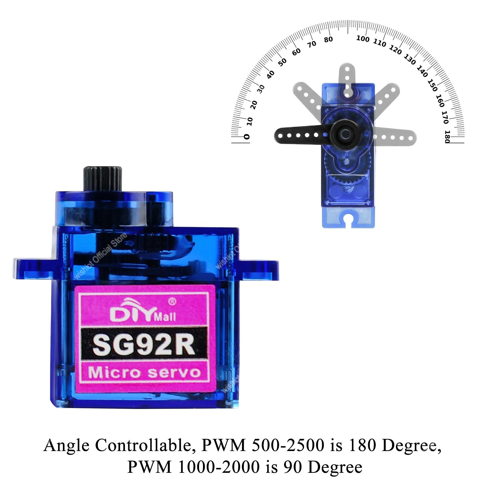 SG92R Micro Servo Motor 4.8-6V - Drone Rcs 评论和价格