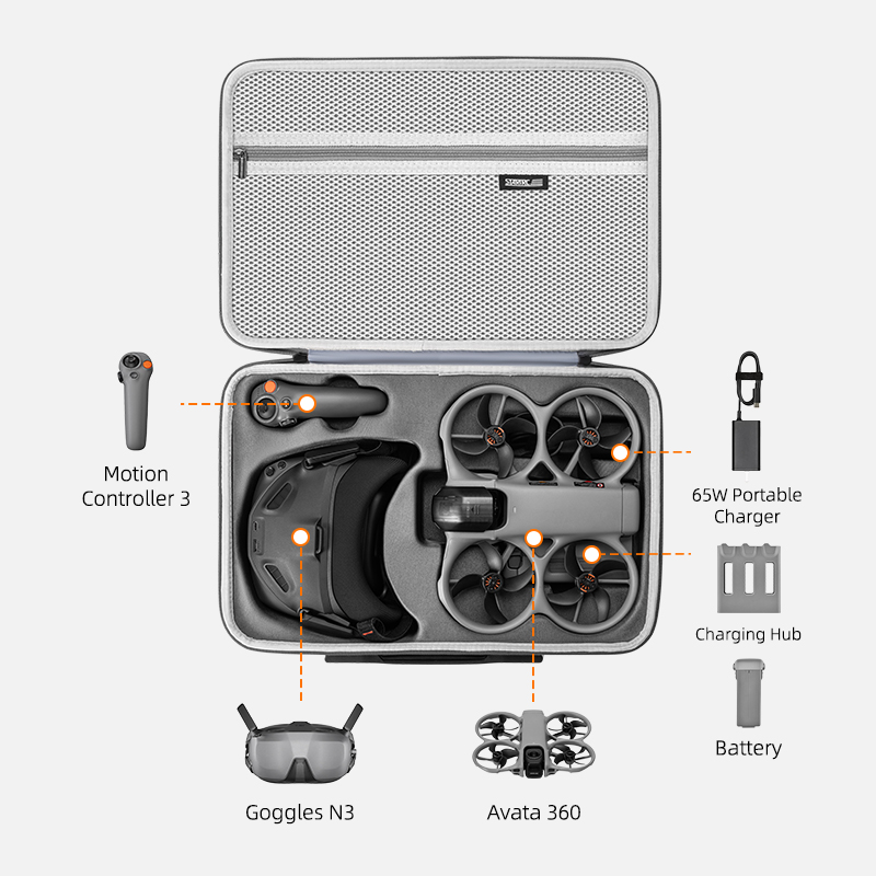 Portable Crossbody Pu Storage  - Drone Motion Rc 评论和价格