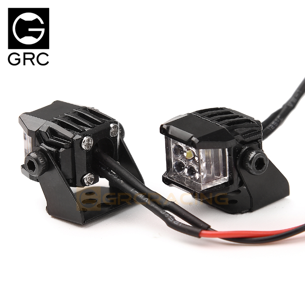 Grc 1:10 12mm Square Spotlight - Drone Reaper Rc 评论和价格