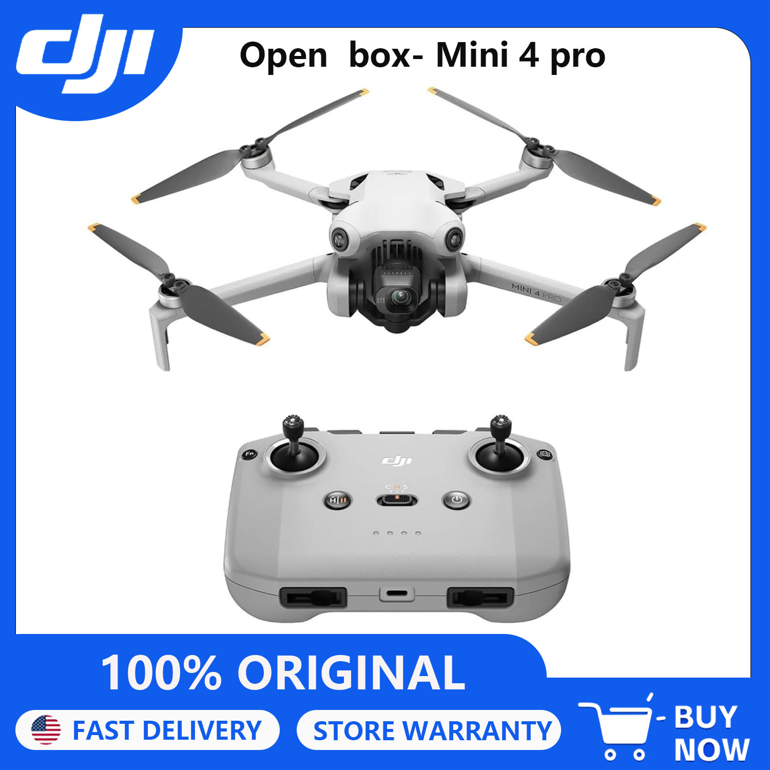Open Box-DJI Drones Mini 4 Pro - Drone Rc N2 评论和价格