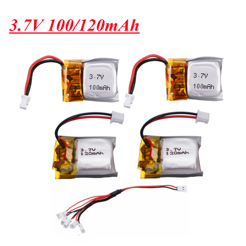 3.7V 100mAh 120mAh Lipo Batter - Drone Fq777 Rc Quadcopter 评论和价格